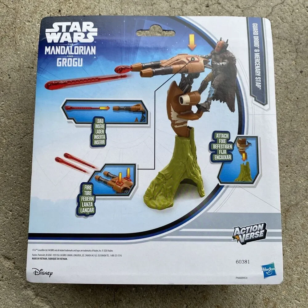 Star Wars ActionVerse Guard Droid & Mercenary STAP